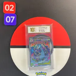 2025 MEGA Dream ex Charizard X ex M2a 223/193 MA Japanese Pokemon Card Grade10 - Image 1