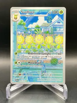 Sunflora 169/167 Twilight Masquerade Illustration Rare Holo Pokemon Card NM/M - Image 1