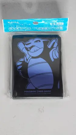 Blastoise Gloss Card Sleeves Deck Shield 64 Official Pokemon Center Japan NEW - Image 1