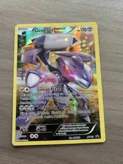 Pokemon Card Genesect XY119 - Full Art Holo - Black Star Promo - Image 2