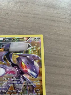 Pokemon Card Genesect XY119 - Full Art Holo - Black Star Promo - Image 4