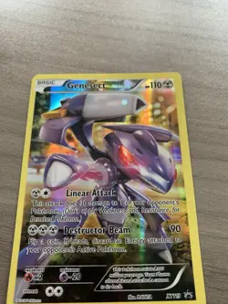 Pokemon Card Genesect XY119 - Full Art Holo - Black Star Promo - Image 5