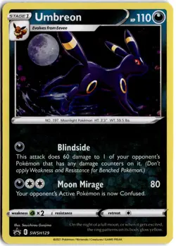 SWSH: Sword & Shield Promo Cards #SWSH129 Umbreon Holo - Image 1