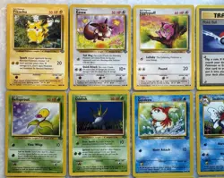 Lot Of 29 Unique Pokemon Jungle Cards - Pikachu, Jigglypuff, Eevee, More - NrMt - Image 2