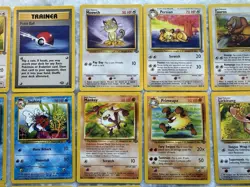 Lot Of 29 Unique Pokemon Jungle Cards - Pikachu, Jigglypuff, Eevee, More - NrMt - Image 3