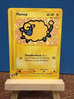Pokemon TCG Mareep 119/165 Expedition Regular Vintage E-Reader Card - Image 1