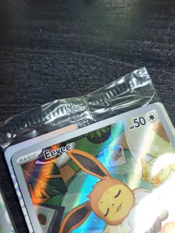 Pokemon TCG SVP Holo Eevee Promo Card Lot (2) 2025 English #173 Prismatic SEALED - Image 4