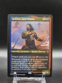 Sarkhan, Soul Aflame (Foil Etched) March of the Machine: The Aftermath Foil - Image 1