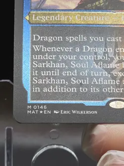 Sarkhan, Soul Aflame (Foil Etched) March of the Machine: The Aftermath Foil - Image 3