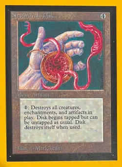 MTG NEVINYRRAL'S DISK Collector's Edition (OldManMTG 013-507) - Image 1