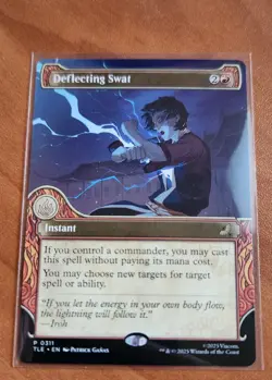 Magic MTG Avatar Eternal Legal Deflecting Swat TLE 0311 Showcase Promo - Image 1