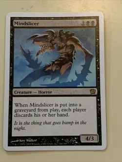 MTG Mindslicer Ninth Edition 146/350 Regular Rare NM - Image 1