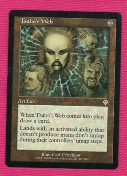 Tsabo's Web LP #317 Invasion Normal Mtg - Image 1