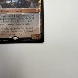 Sundering Titan Masterpiece Series: Kaladesh Inventions Foil - Image 4