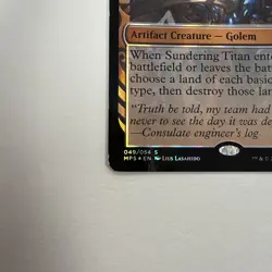Sundering Titan Masterpiece Series: Kaladesh Inventions Foil - Image 5