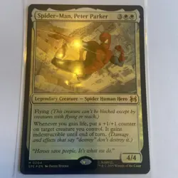 MTG: Spider-Man - Spider-Man, Peter Parker(Foil) - Rare - 0004 NM - Image 1