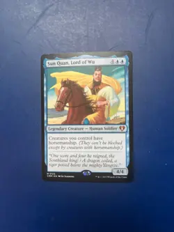 Sun Quan, Lord of Wu MTG Commander Masters English LP - Image 1