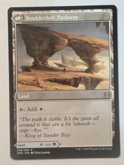 MTG Branchloft Pathway Boulderloft Pathway Zendikar Rising 258/280 Regular Rare - Image 4