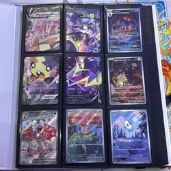 Pokemon Black Bolt Binder With Mixed Lot Of 99 Cards - Image 1