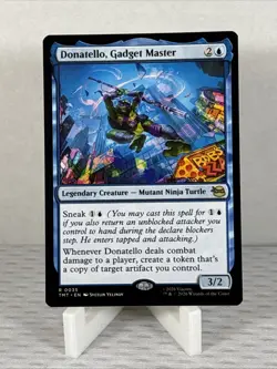 Donatello, Gadget Master 35 - NM - Teenage Mutant Ninja Turtles - MTG - Image 1