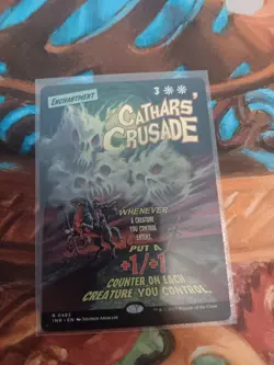 Cathars' Crusade (Showcase) 483 Innistrad Remastered Magic: The Gathering NM - Image 1