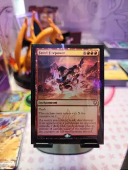 Magic: The Gathering Avatar The Last Airbender Fated Firepower Foil - Image 1