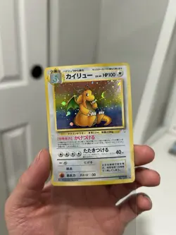 Pokemon TCG Dragonite #149 Fossil Holo Rare Japanese Edition - Image 1