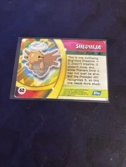 SHEDINJA #62 TOPPS ADVANCED CHALLENGE POKEMON 2004 - Image 2