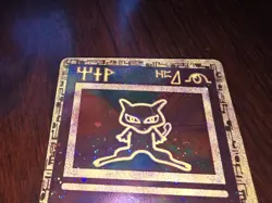 Pokemon TCG Ancient Mew Promo Rare Miscut, Square Corner Error! - Image 4