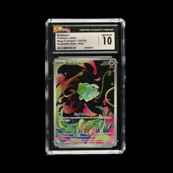 Pokemon Slab Bulbasaur 133 2025 CGC 10 Gem Mint - Image 1
