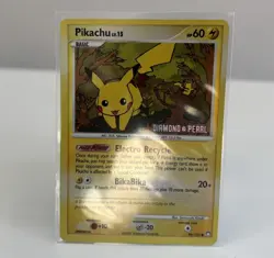 TCG POKEMON | Pikachu Holo Diamond & Pearl Holo | 94/123 - Image 1