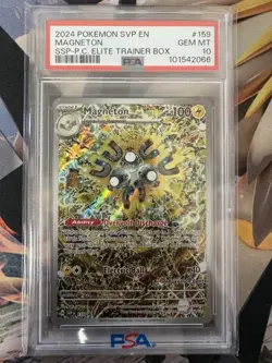 2024 Pokemon SVP159 Pokemon Center Magneton PSA 10 101542066 Graded Pokemon Card - Image 1