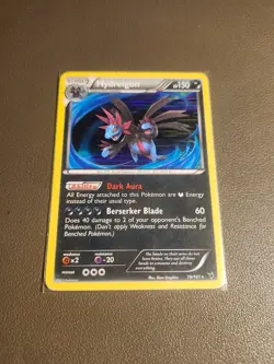 Hydreigon 79/101 Holo Noble Victories Pokemon TCG Canadian Seller! HP Crease - Image 1