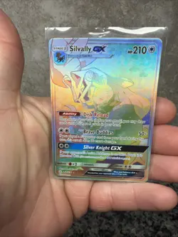 Pokemon TCG Silvally GX Full Art Secret Rare Holo 262/236 Sm-Cosmic Eclipse - Image 1