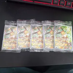 Pokemon TCG Eevee #173 Black Star Promo Prismatic Evolutions Sealed Lot Of 5 - Image 1