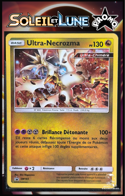 Carte Pokemon Ultra-Necrozma SM165 Promo Soleil & Lune Holographique FR - Image 1