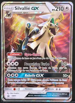 Carte Pokemon Sivallie GX SM91 Promo Soleil & Lune FR - Image 2
