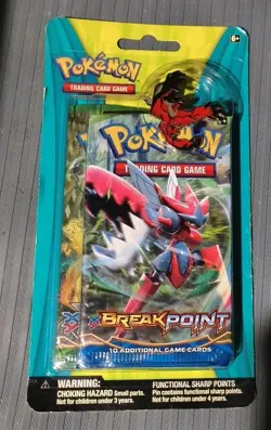 Pokemon XY Breakpoint 2 Pack Blister Yveltal Pin Set Sealed Rare - Image 1