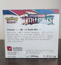 Pokemon TCG: Sword & Shield - Battle Styles Booster Box (36 Card Packs) 820650818189 - Image 2