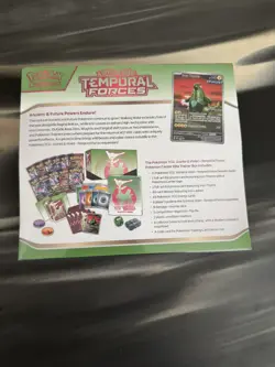 Pokemon Temporal Forces Pokemon Center ETB Elite Trainer Box Exclusive Sealed - Image 2