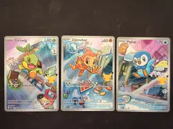 Pokemon TCG First Partner Sinnoh Starters Gen 4 Bundle NM - Image 1