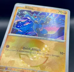 Riolu 050/131 [Poke Ball] Prismatic Evolutions Reverse Holo Pokemon TCG NM/M - Image 4