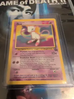 Mew WoTC Promo 8 Pokemon TCG Near Mint Black Star Promo 2000 English - Image 1
