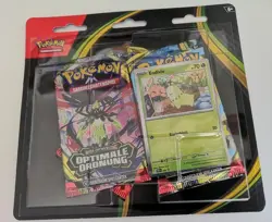 Pokemon Optimale Ordnung 3-Pack Blister Endivie Promo DE OVP NEU - Image 1