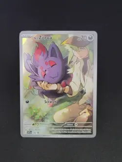 N's Zorua 189 Sv: Scarlet & Violet Promo Cards Holo - Image 1