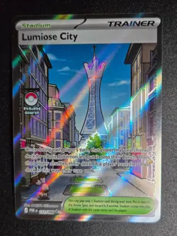 Lumiose City 111/088 Ultra Rare Perfect Order Pokemon - Pack Fresh Near Mint NM - Image 1