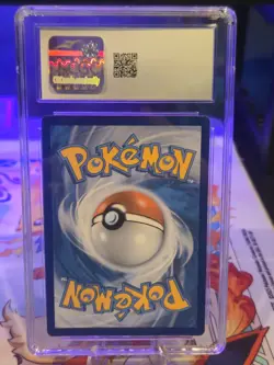 Pokemon Legendary Treasures Charizard #19 Cosmos Holo CGC 8 NM/Mint - Image 2