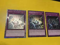 Yugioh 3x Evenly Matched Prismatic Collector Rare RA01-EN074 1st Ed Pack Fresh - Image 3