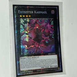 Yu-Gi-Oh! TCG Exosister Karmael Starlight Rare 1st Edition BPRO EN044 - Image 1