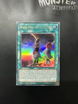 YUGIOH WINDS OVER THE ICE BARRIER ULTRA RARE SDFC-EN027 1ST EDITION - Image 1